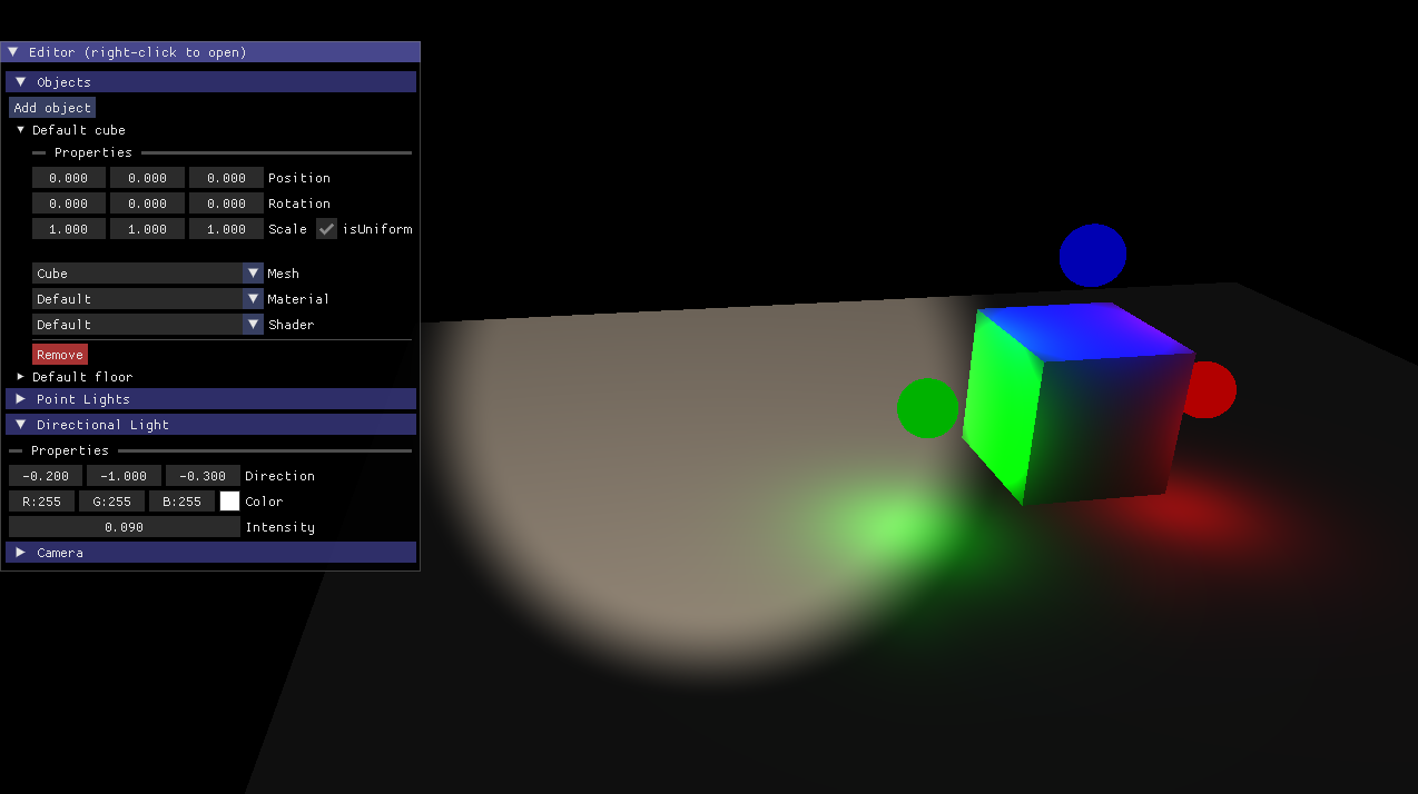 Renderer screenshot